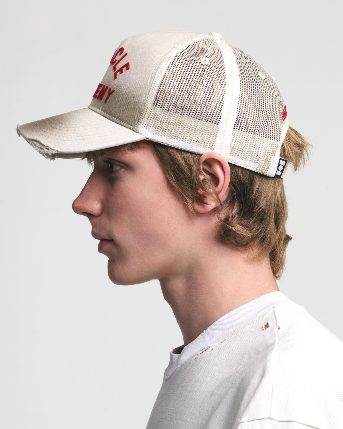 DISTRESSED MIRACLE ACADEMY TRUCKER