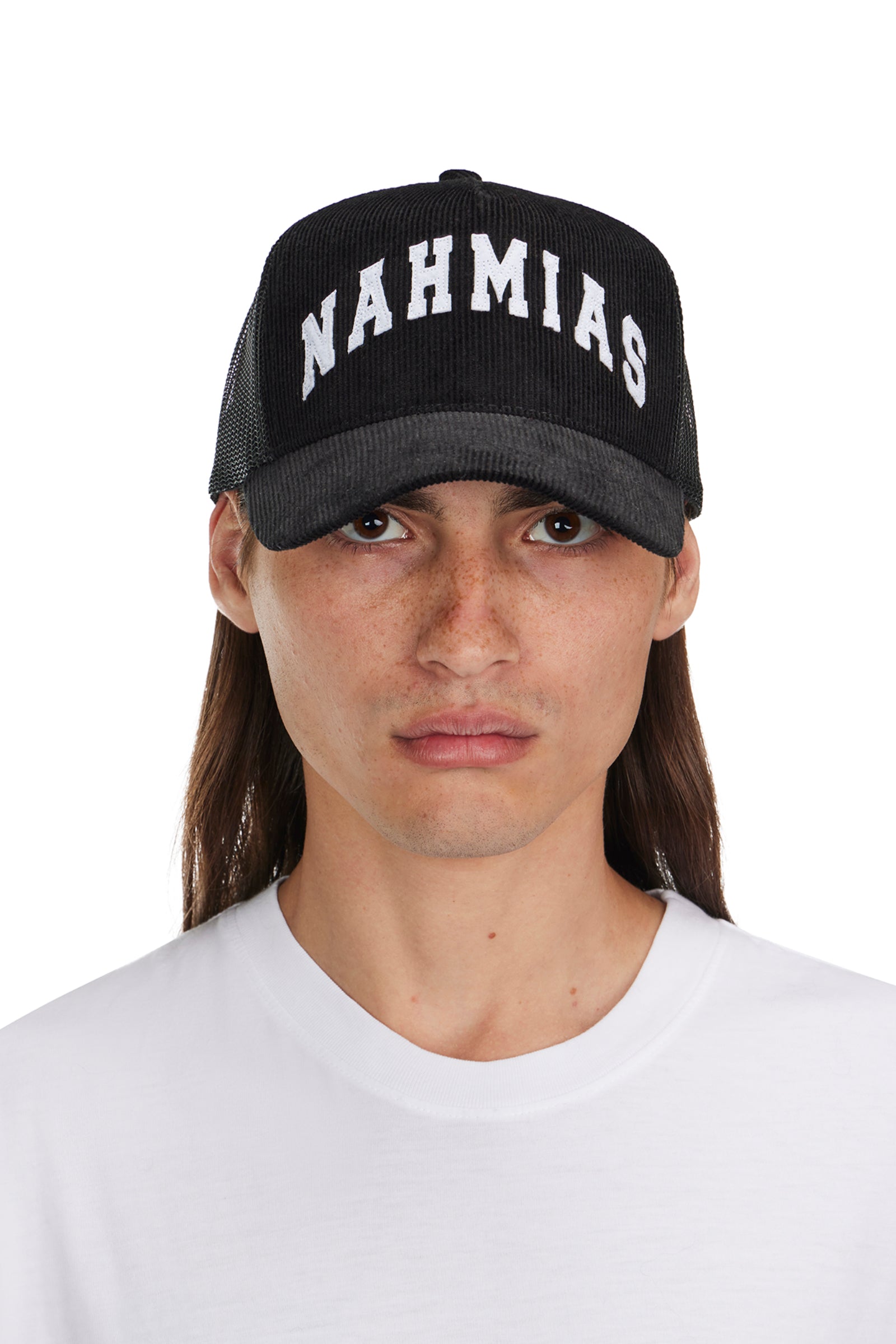Nahmias Varsity Corduroy Trucker Hat