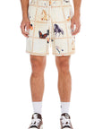 Wildlife Silk Shorts