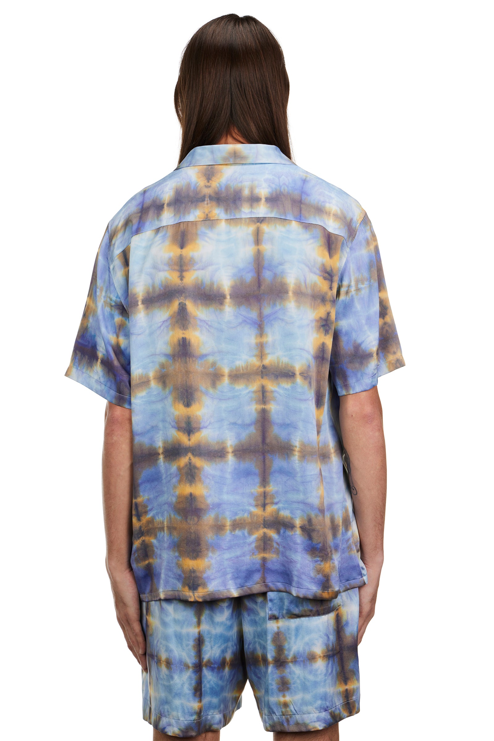 Tye Dye S/S Silk Shirt