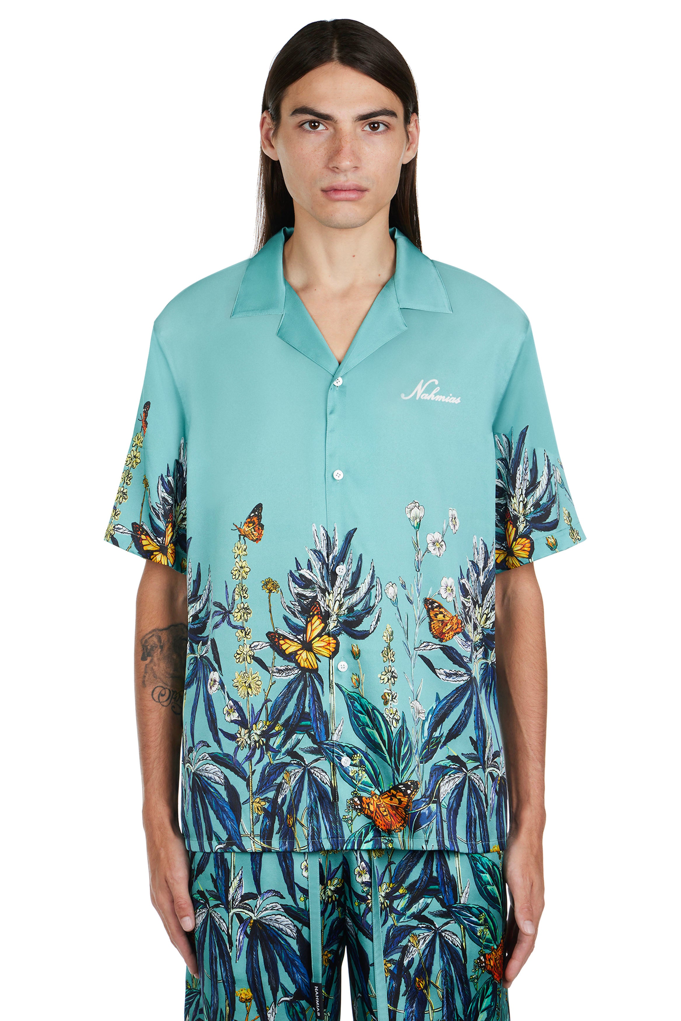 Botanical Silk Shirt