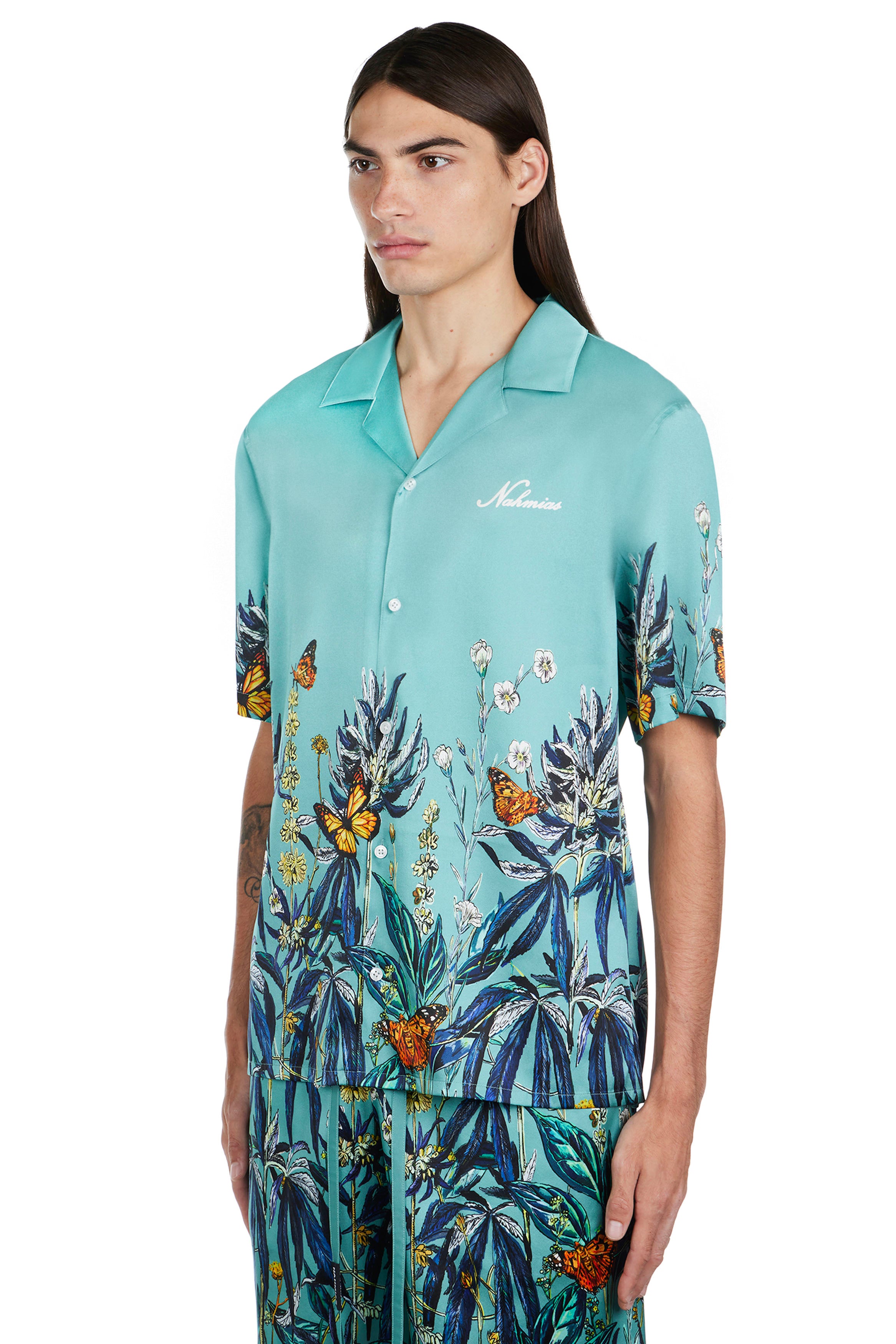 Botanical Silk Shirt