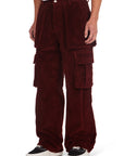 Corduroy Logo Cargo Pants