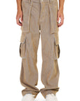 Corduroy Logo Cargo Pants