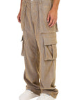 Corduroy Logo Cargo Pants