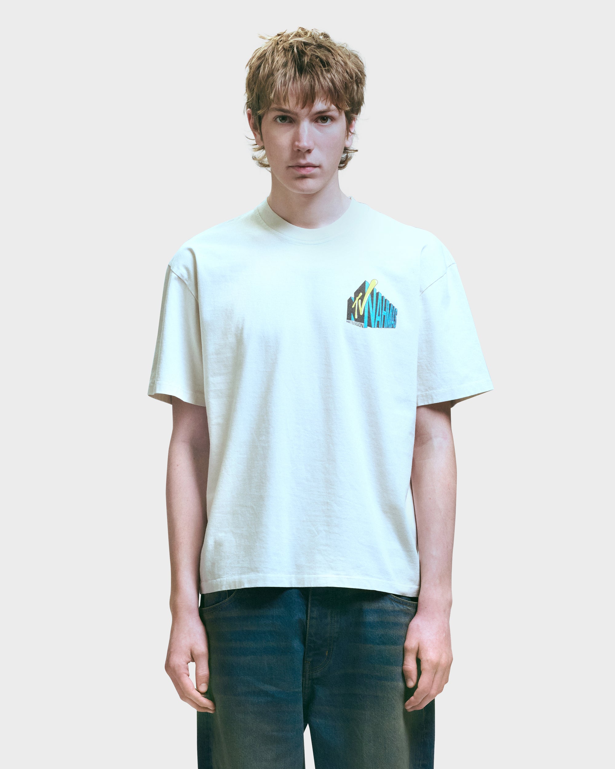 NAHMIAS TV BOXY TEE