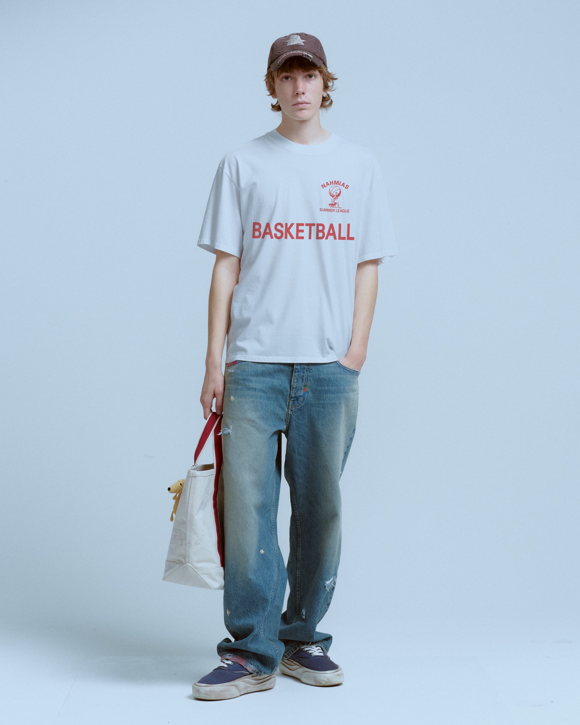YOUTH BASKETBALL BOXY TEE
