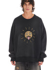 Beaded Sun Crewneck