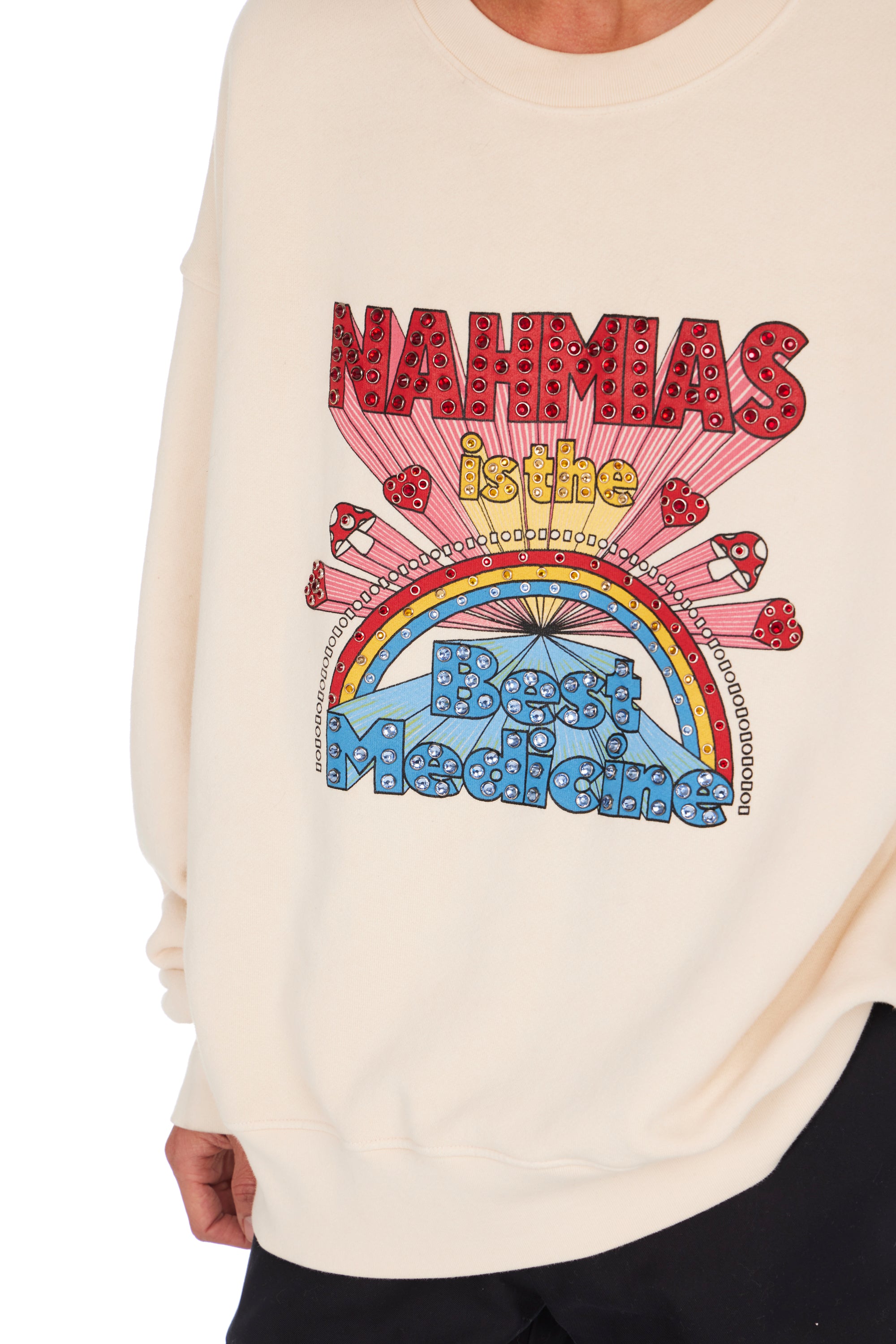 Medicine Crystal Crewneck – NAHMIAS