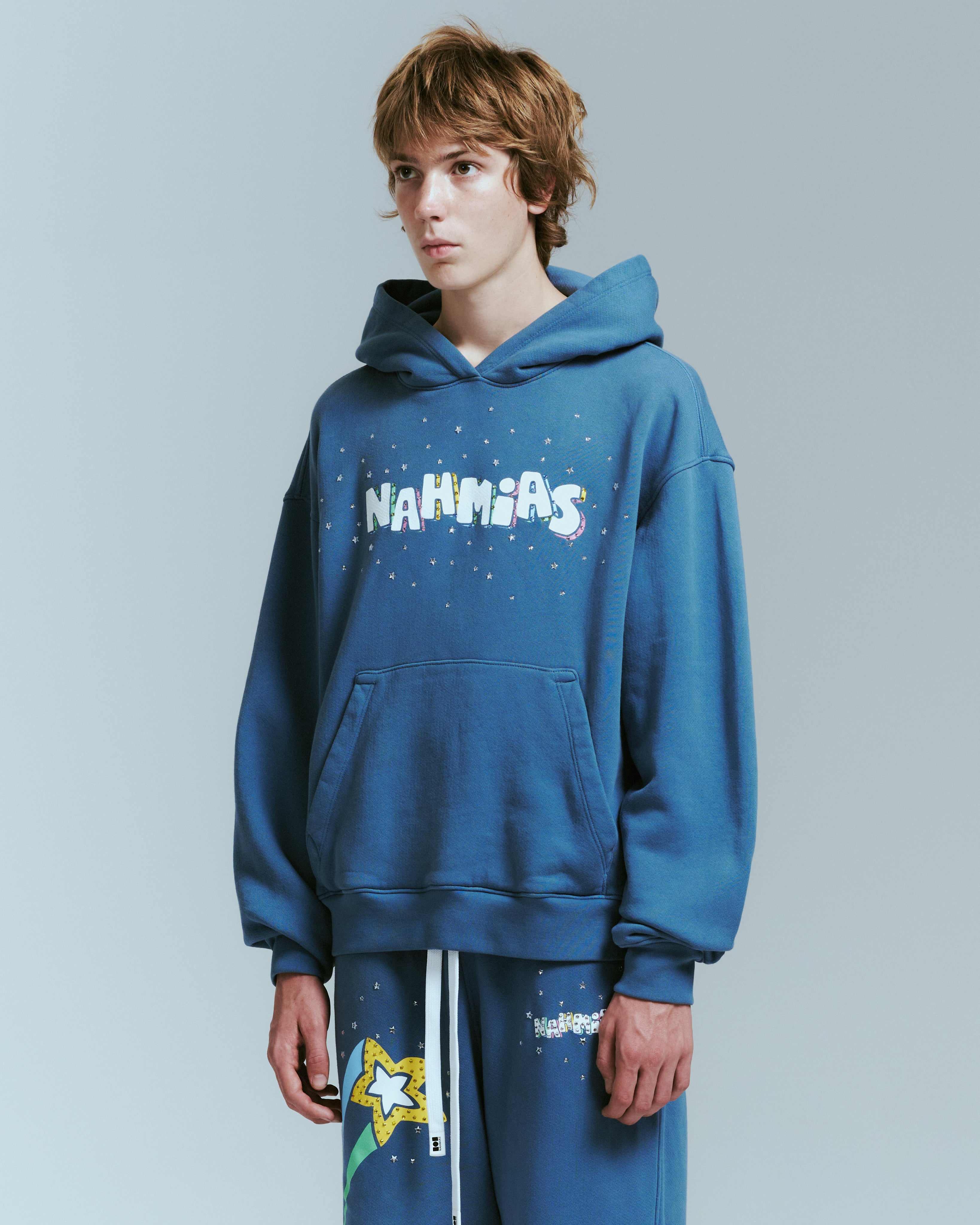 FLOWER TRIP CRYSTAL HOODIE – NAHMIAS