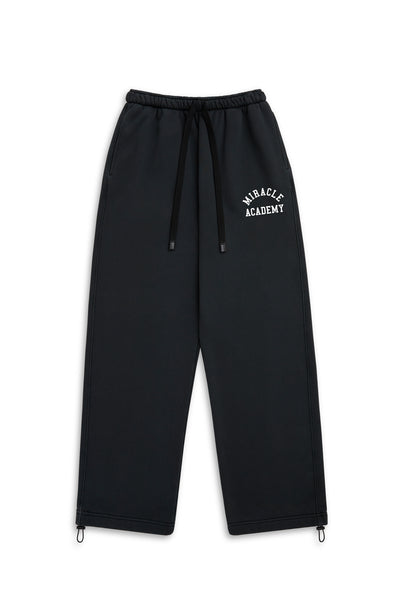 Miracle Academy Wide Sweatpants in Black Sunfade – NAHMIAS