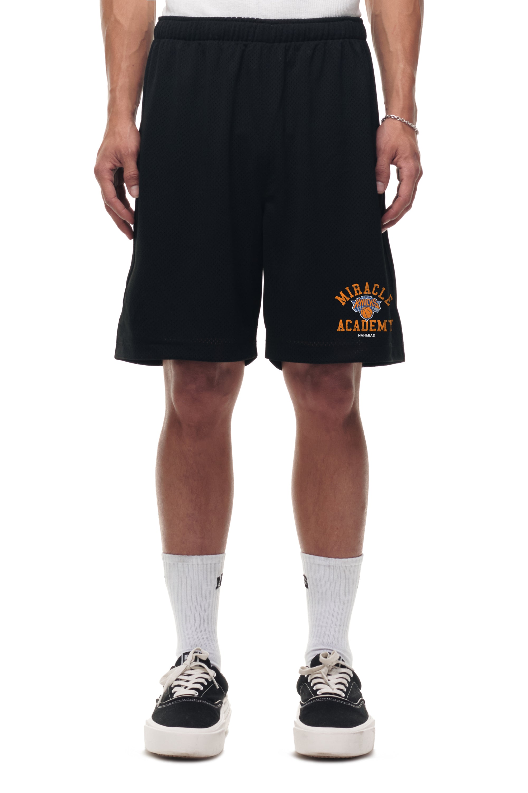 Knicks X Miracle Academy P.E. Shorts – NAHMIAS