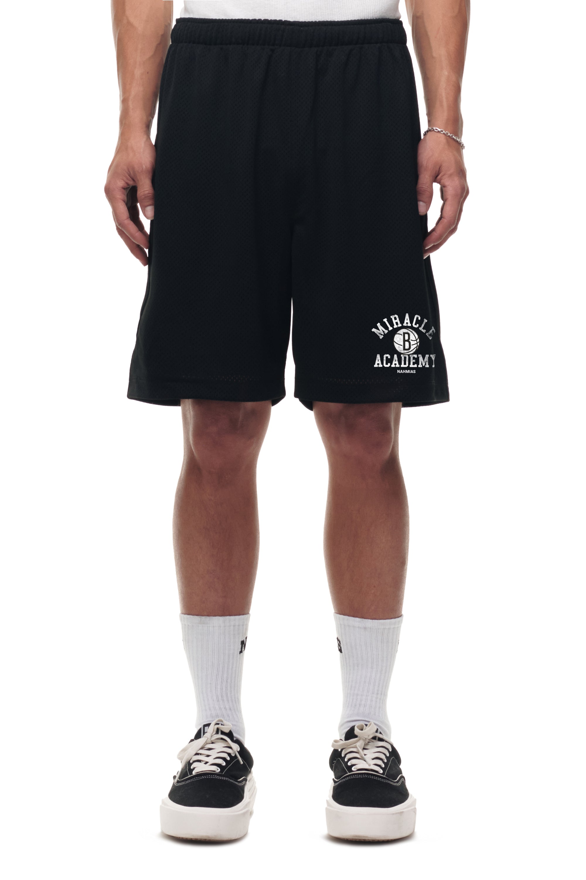 Nets X Miracle Academy Baggy P.E. Shorts – NAHMIAS