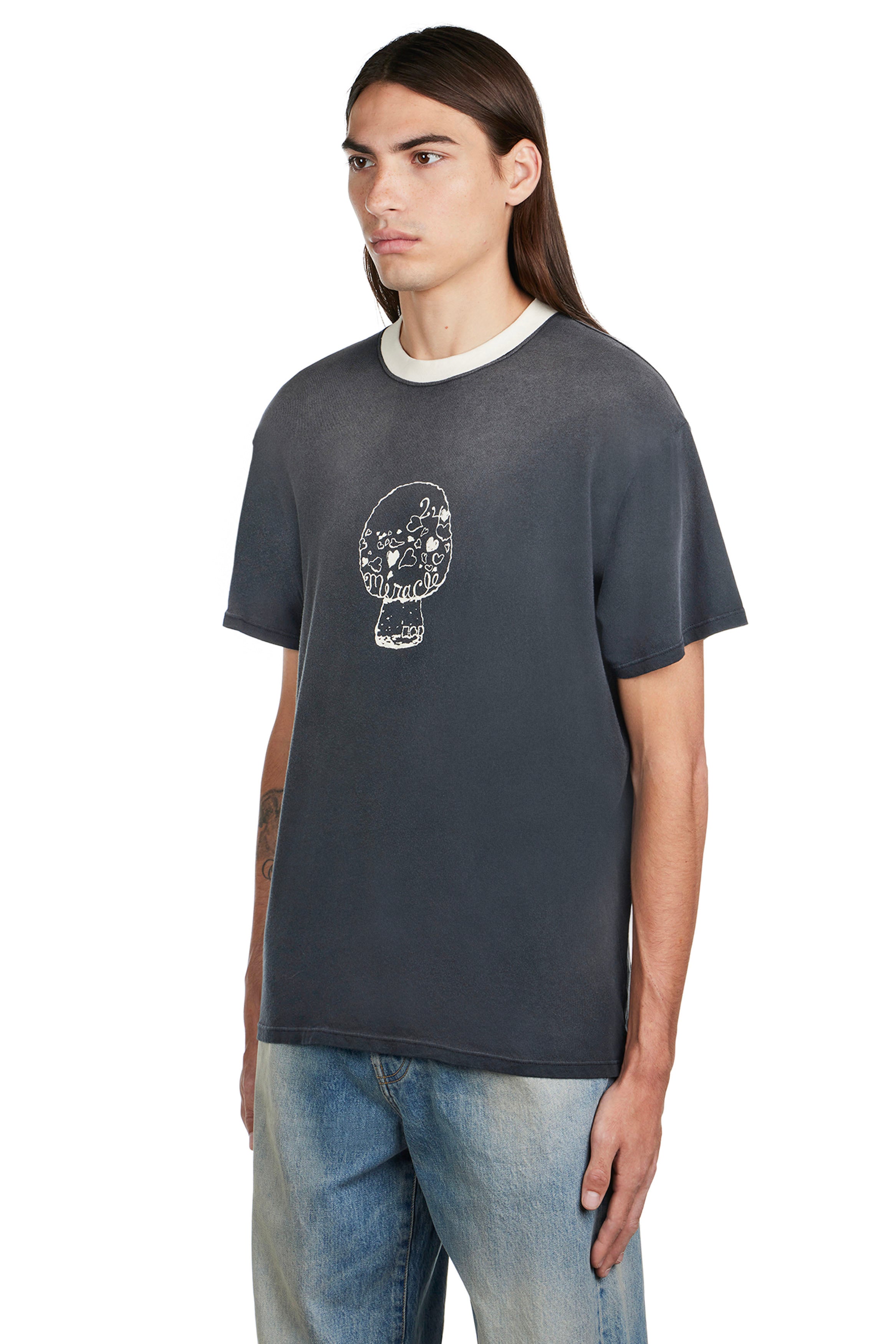 Mushroom Ringer T-shirt