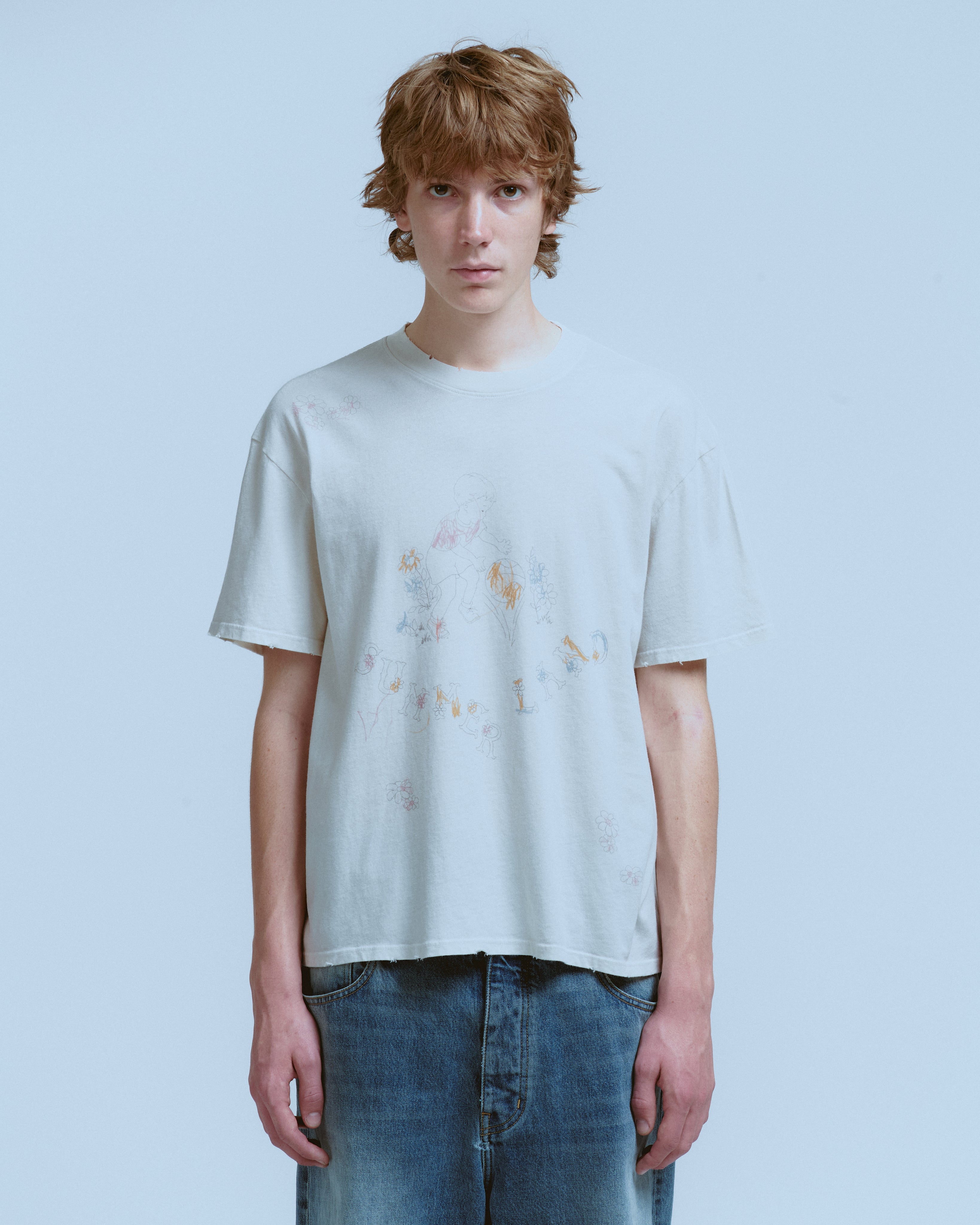SCRIBBLE BOXY TEE – NAHMIAS