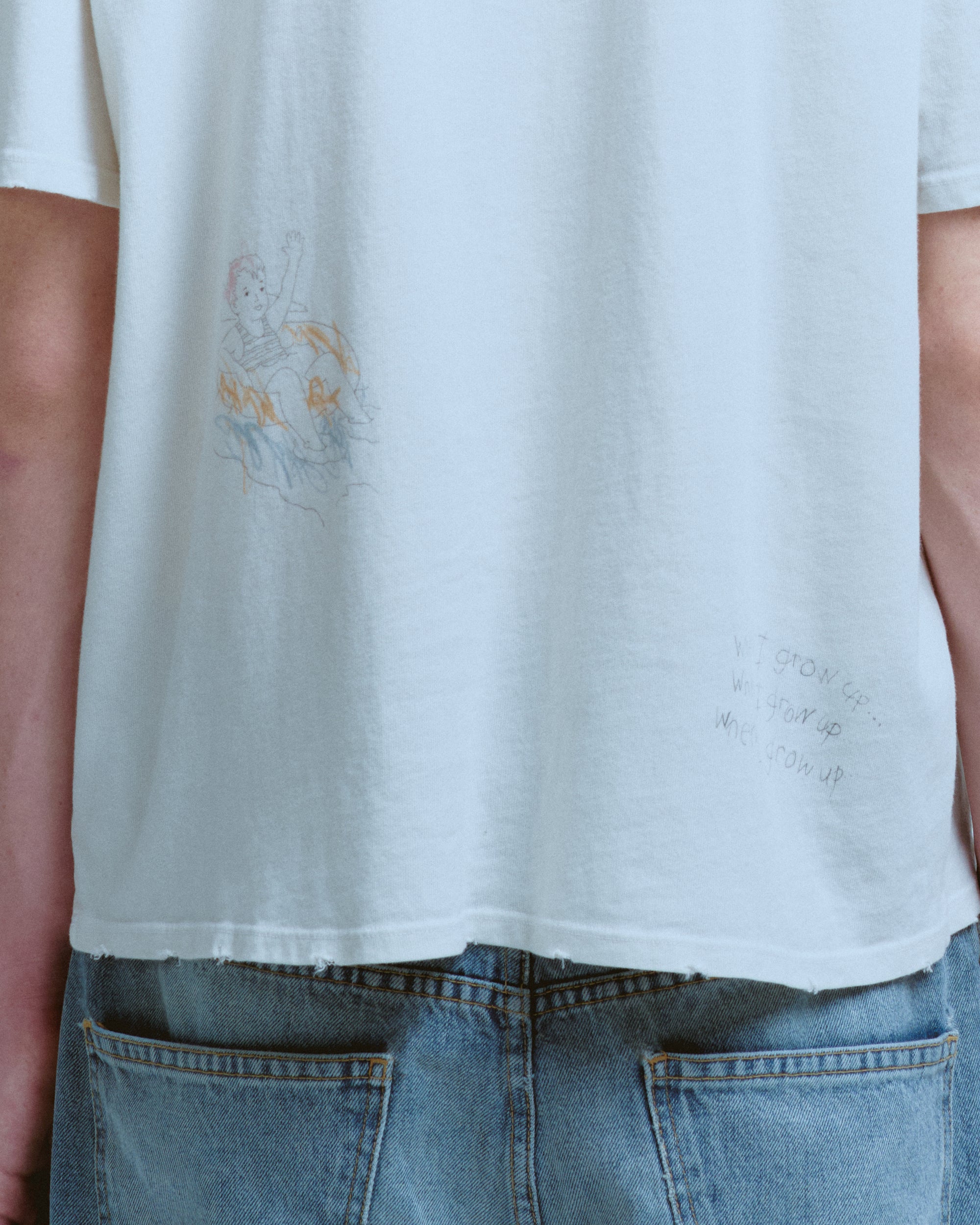 SCRIBBLE BOXY TEE