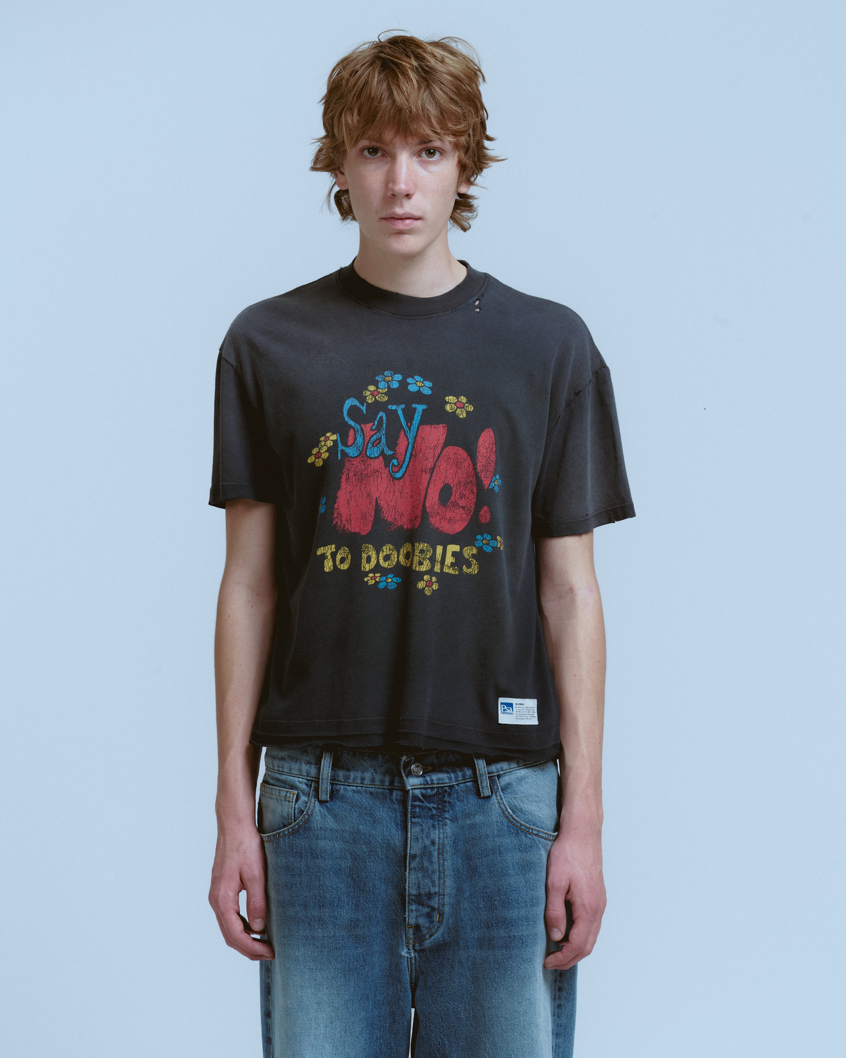 SAY NO SHRUNKEN TEE – NAHMIAS