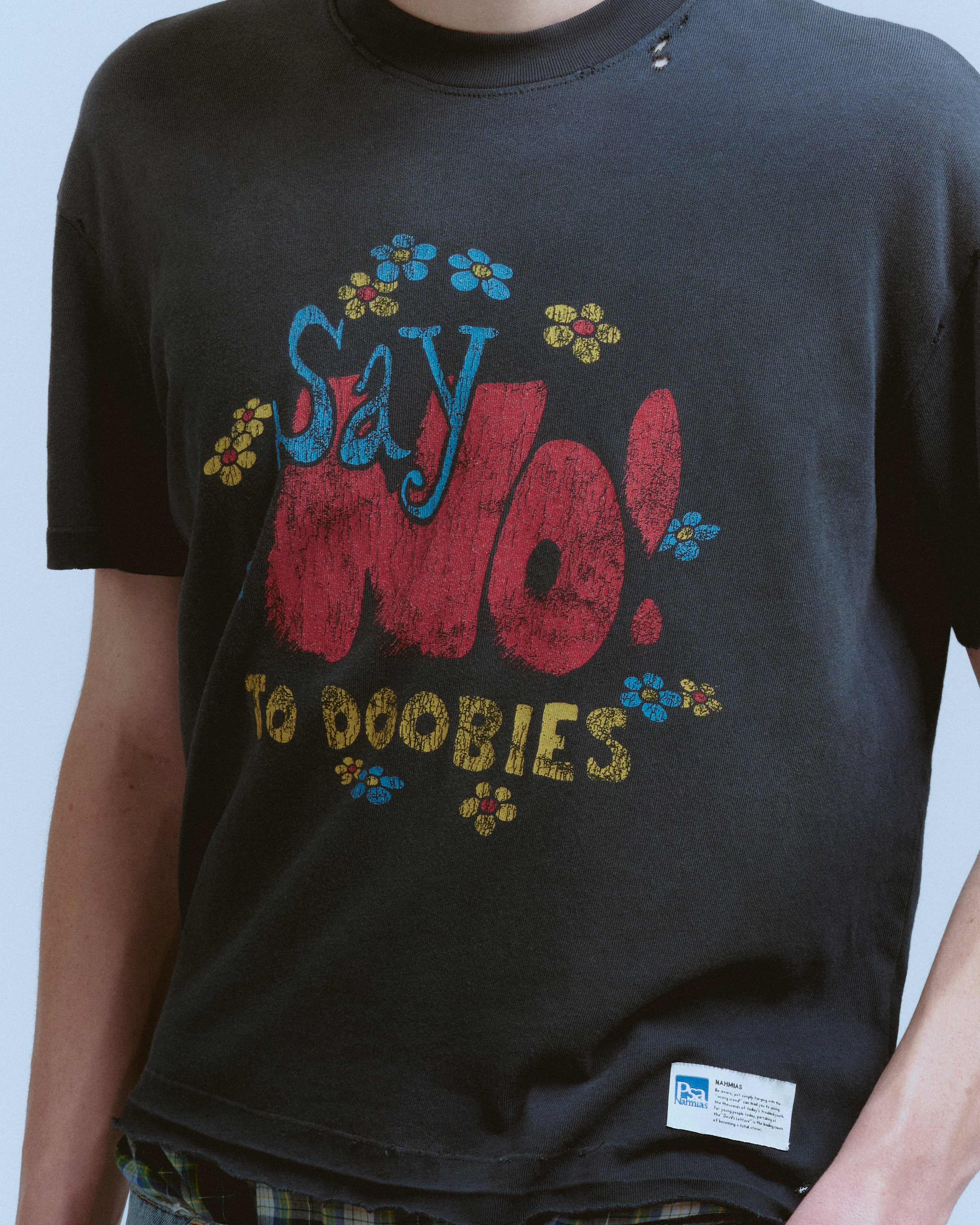 SAY NO SHRUNKEN TEE – NAHMIAS