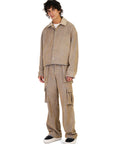 Corduroy Logo Cargo Pants