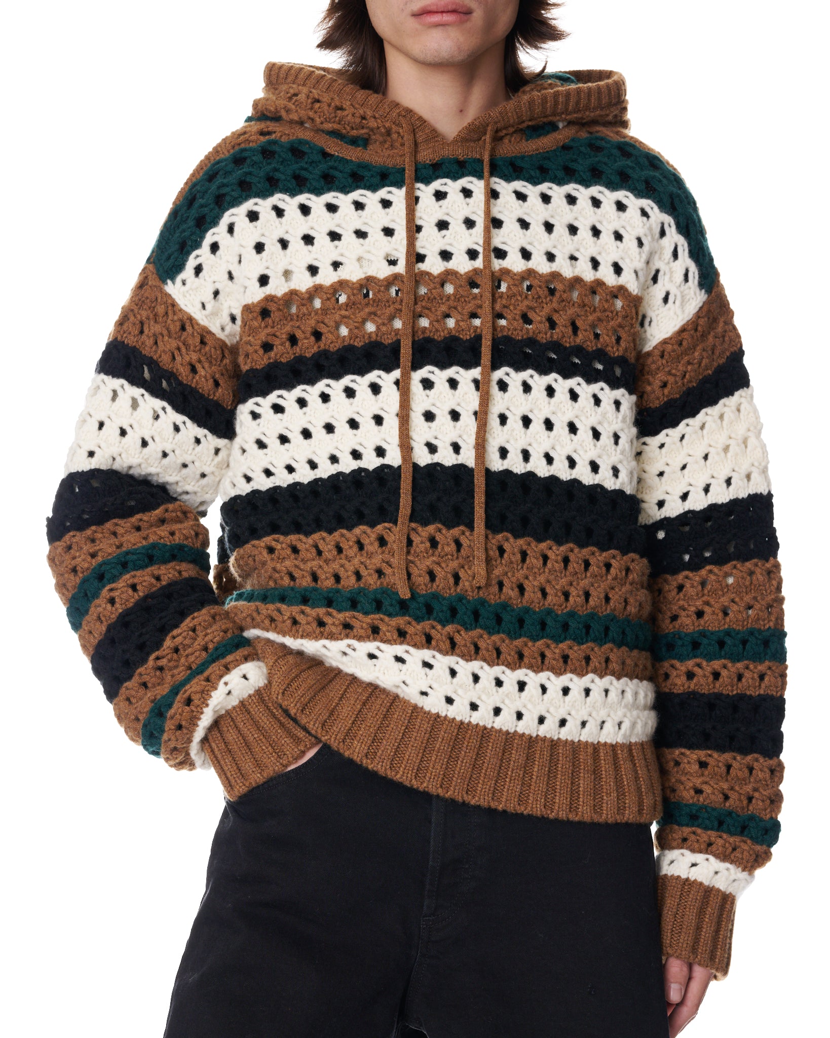 Crochet mens hoodie on sale pattern